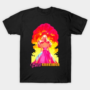 Barbie x Oppenheimer mashup T-Shirt